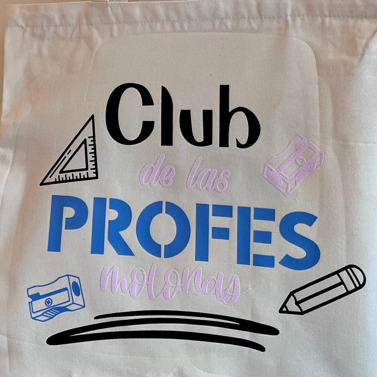 Bolsa Algodón Club Profes Molonas