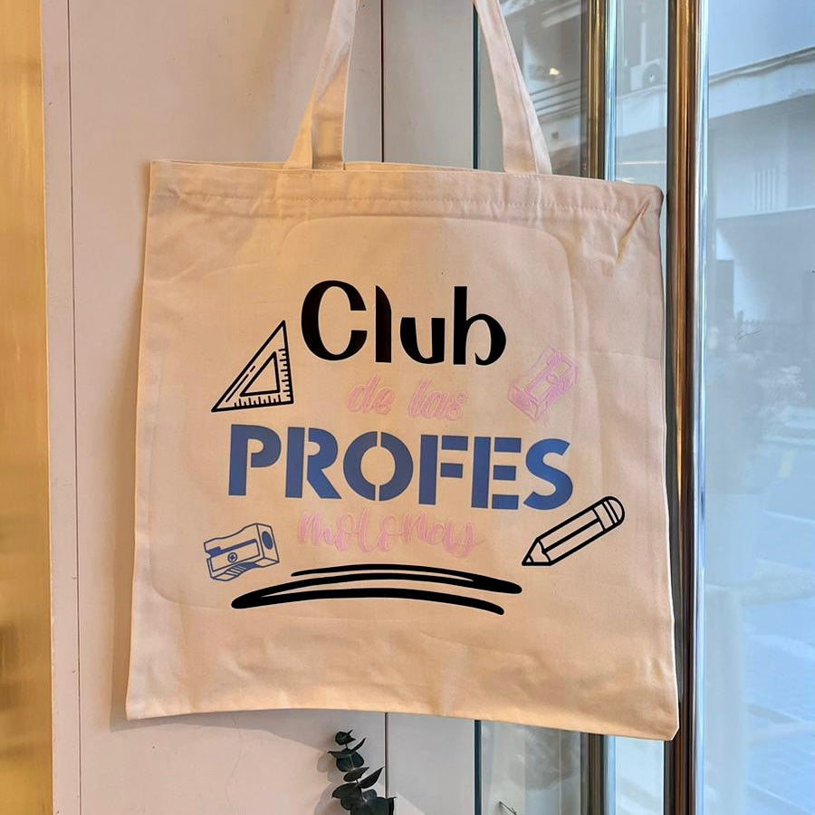 Bolsa Algodón Club Profes Molonas