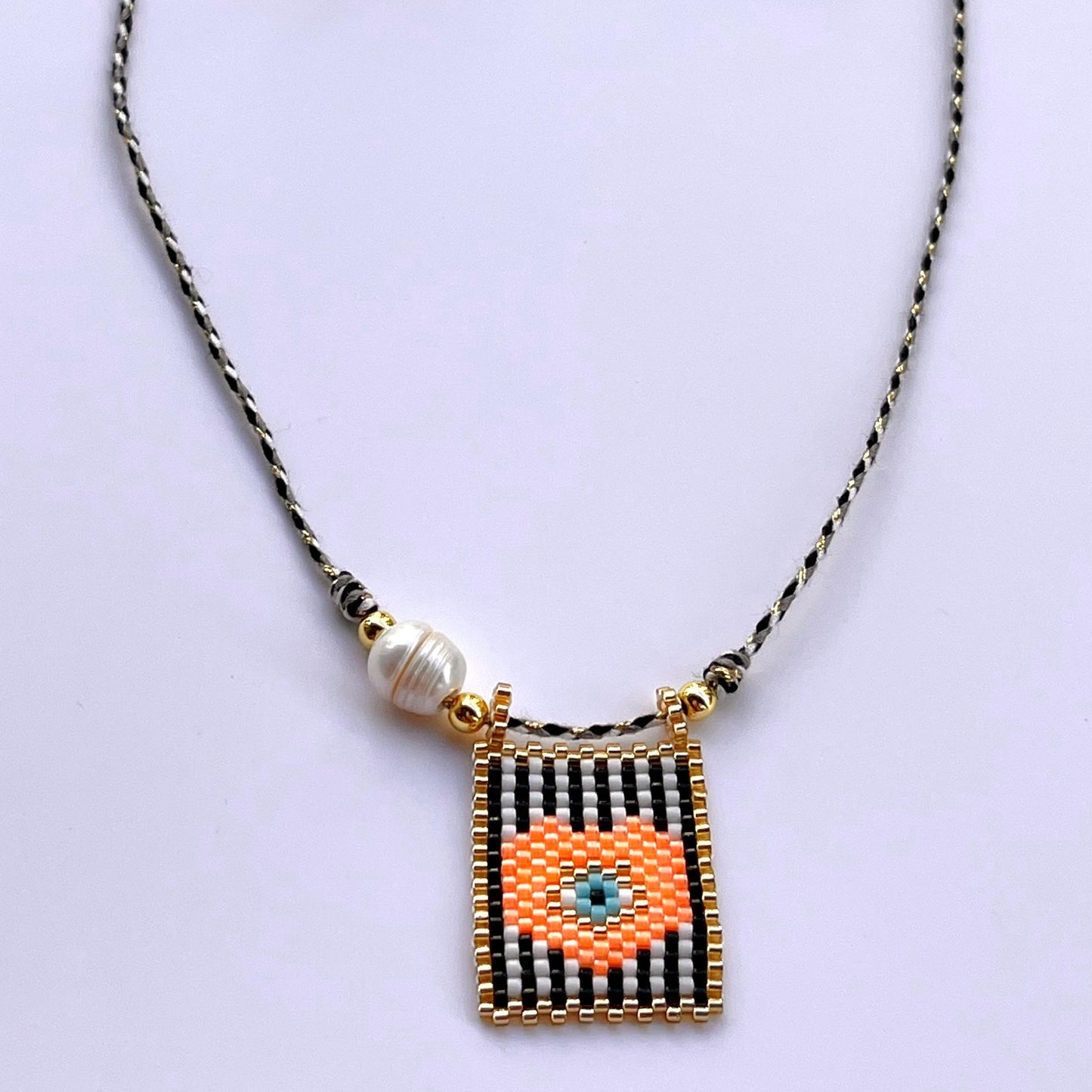 Collar Amuleto Miyuki