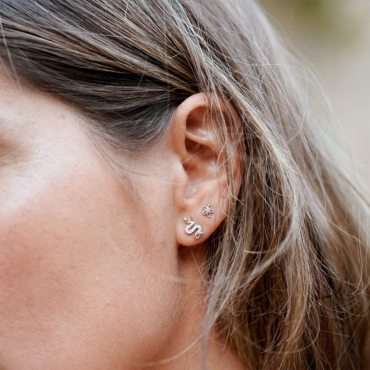 Mini Snake Studs