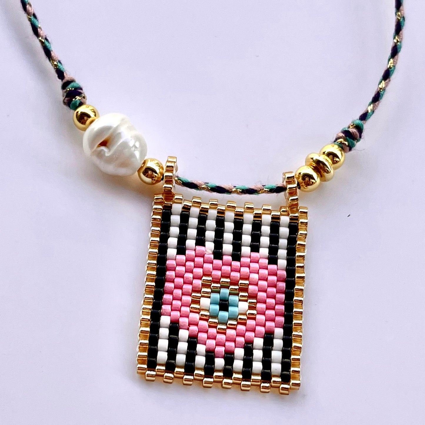 Collar Amuleto Miyuki