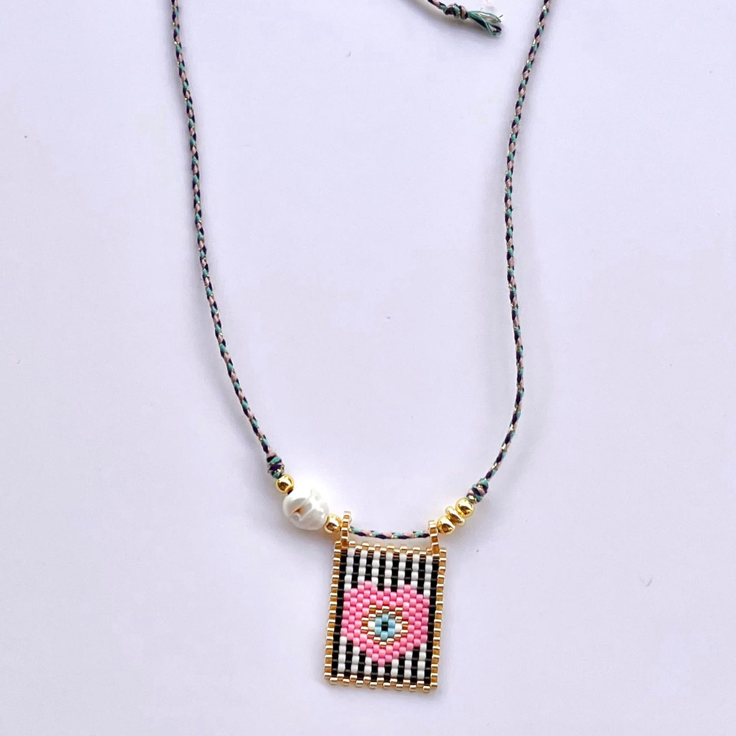 Collar Amuleto Miyuki